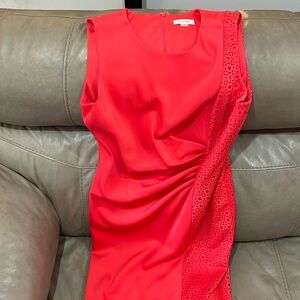 Beautiful, Calvin Klein dress in coral color